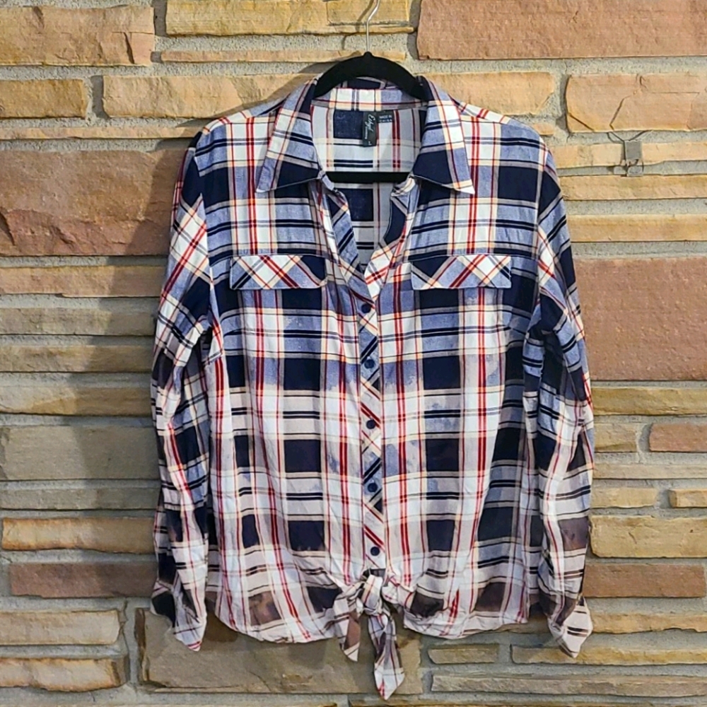 Ethyl Clothing Tie Front Shirt